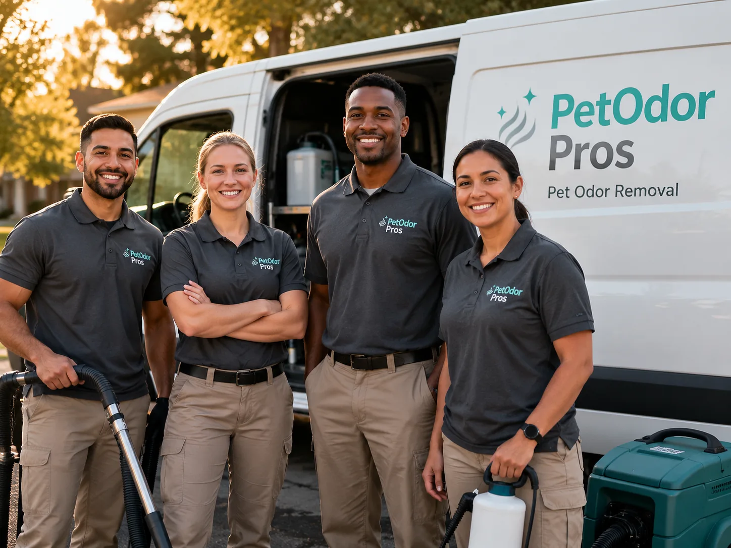 Pet Odor Removal team serving The Plains, OH